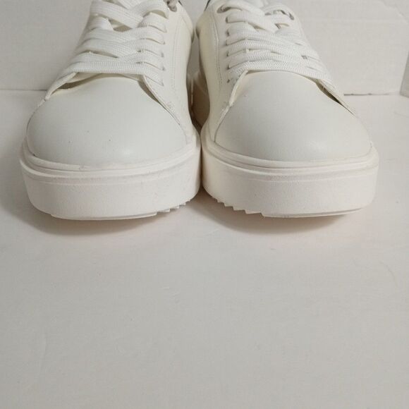 Torrid Chunky Lace Up Sneakers Womens Plus Tennis Shoes White Platform 8WW - Picture 8 of 10